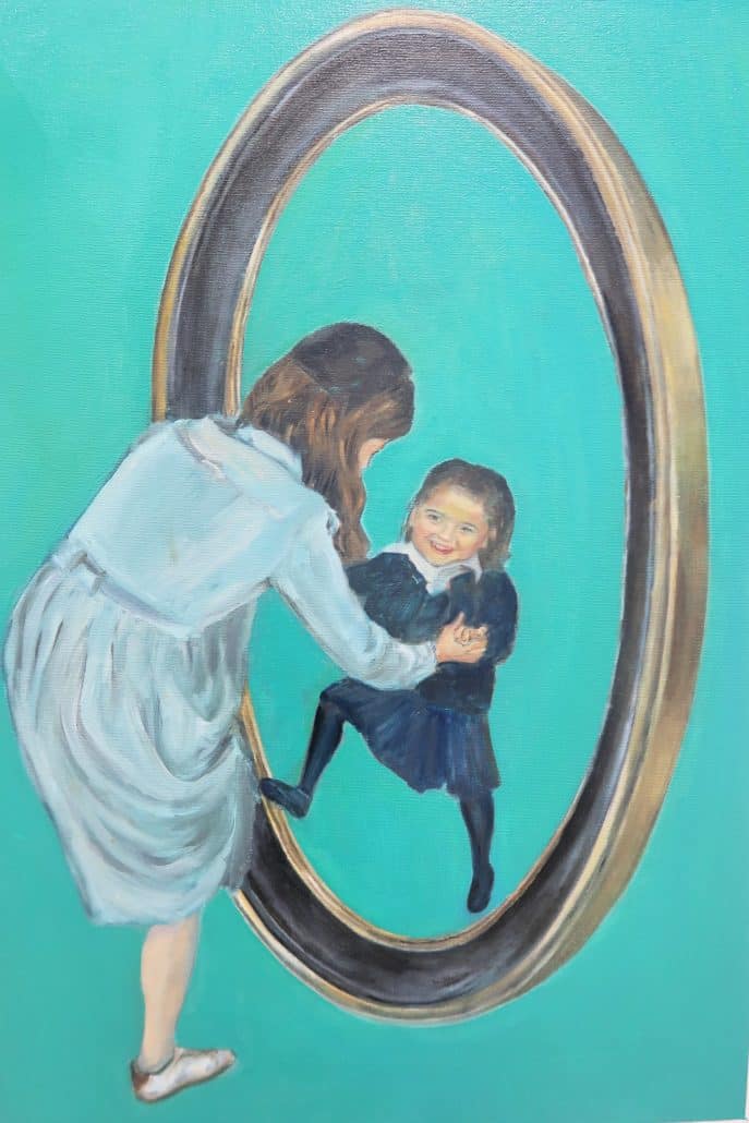 Artwork by Fine Art Foundation graduate Rebecca Landman