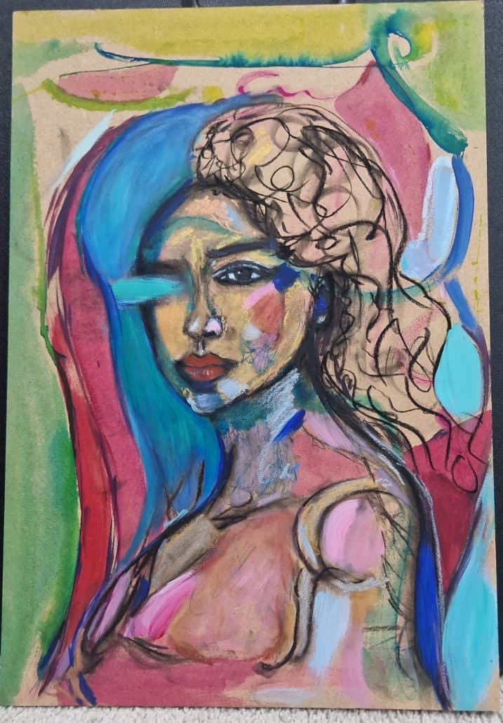 Artwork by Fine Art Foundation graduate Leila Guseinova