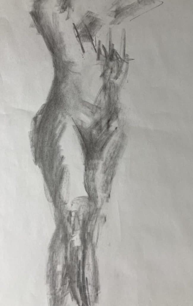 Artwork by Fine Art Foundation graduate Alison Hartnell